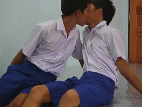 Wild gay teen twink adventure with bareback cum and piss