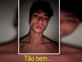 Asian solo boy gets intimate with music
