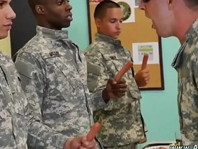 Gay Vietnamese boy enjoys rough sex with horny soldiers