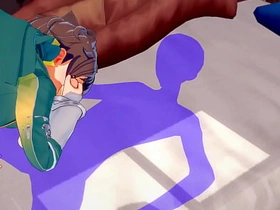 KonoSuba Yaoi - Kazuma Hard Sex [Handjob, blowjob, fucked POV] - Japanese Asian Manga anime game porn gay