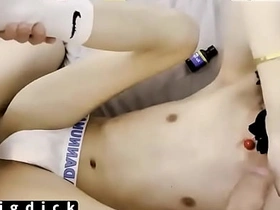 Threesome Gay Asian Amateur Handsome Fucking Bareback